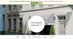 Desktop Screenshot of hotelbiskajer.com